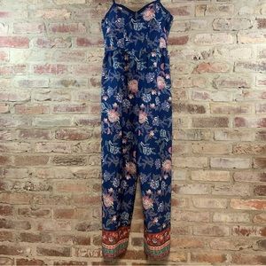 Band of gypsies silky jumpsuit large